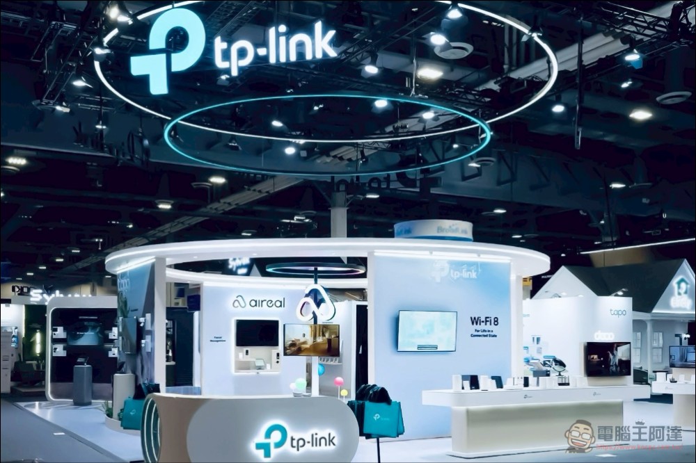 「CES 2026」TP-Link 定義智慧家庭新紀元:Wi-Fi 8 實機演示首秀,AI 助手「Aireal」讓家電聽懂人話 - 電腦王阿達 「CES 2026」TP-Link 定義智慧家庭新紀元:Wi-Fi 8 實機演示首秀,AI 助手「Aireal」讓家電聽懂人話 - 電腦王阿達