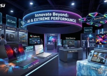 微星 MSI CES2026 展現硬派實力：從 300W 效能怪獸筆電到 AI 掌機，全面定義「Innovate Beyond」