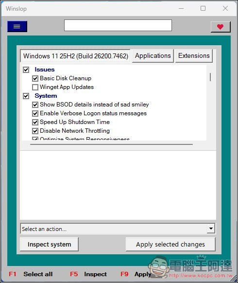 Winslop 能移除 Windows 11 AI 功能的免費開源工具,並提供更多系統控制功能 - 電腦王阿達 Winslop 能移除 Windows 11 AI 功能的免費開源工具,並提供更多系統控制功能 - 電腦王阿達