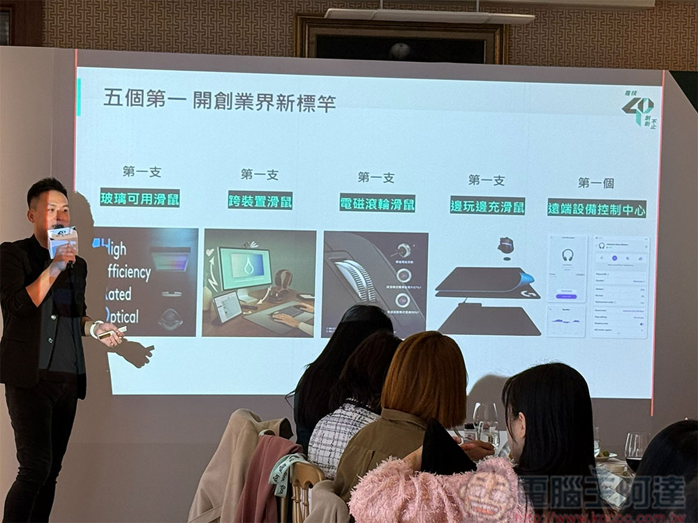 羅技 Logitech 深耕台灣 40 年,同步發表全球首款 HITS 技術電競滑鼠 - 電腦王阿達 羅技 Logitech 深耕台灣 40 年,同步發表全球首款 HITS 技術電競滑鼠 - 電腦王阿達