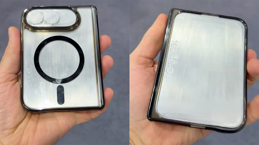 iPhone Fold 摺疊機金屬模具、保護殼首次亮相,音量鍵位置變了!預計支援 MagSafe - 電腦王阿達 iPhone Fold 摺疊機金屬模具、保護殼首次亮相,音量鍵位置變了!預計支援 MagSafe - 電腦王阿達