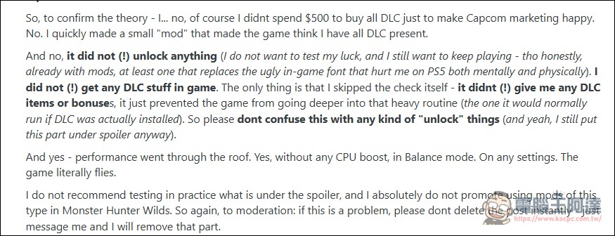 《魔物獵人:荒野》卡頓原因揭曉?可能是因為玩家 DLC 買太少導致(誤 - 電腦王阿達 《魔物獵人:荒野》卡頓原因揭曉?可能是因為玩家 DLC 買太少導致(誤 - 電腦王阿達