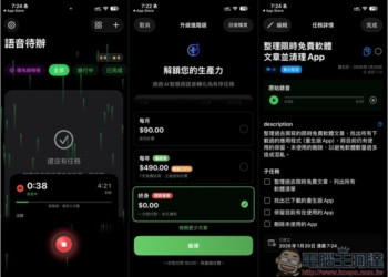 「To-Do Speak AI 語音清單」用說的 AI 就會幫你轉換成有條理待辦事項，輕鬆規劃每日任務