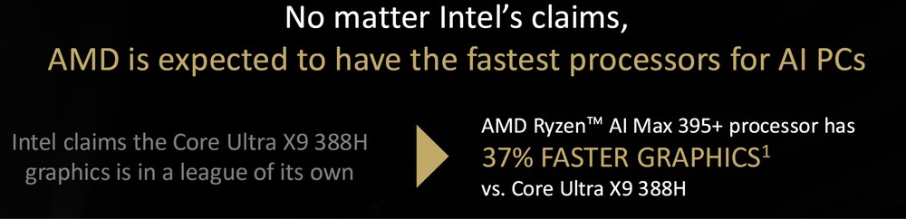 AMD 再度反擊 Intel Panther Lake,公布內部預期 Ryzen AI 幾乎全面勝出 - 電腦王阿達 AMD 再度反擊 Intel Panther Lake,公布內部預期 Ryzen AI 幾乎全面勝出 - 電腦王阿達