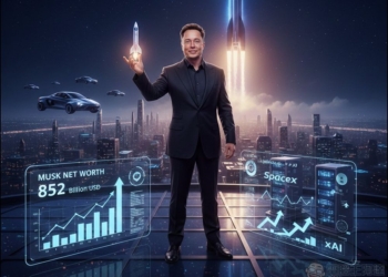 馬斯克身家突破 8000 億美元，成全球首位達成此里程碑者