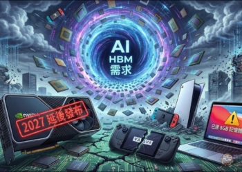 全球記憶體供應危機全面爆發：從顯卡、筆電到遊戲主機，通通可能漲價