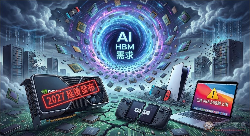 全球記憶體供應危機全面爆發:從顯卡、筆電到遊戲主機,通通可能漲價 - 電腦王阿達 全球記憶體供應危機全面爆發:從顯卡、筆電到遊戲主機,通通可能漲價 - 電腦王阿達