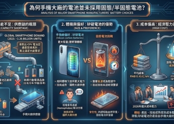為何手機大廠不使用半固態電池呢?