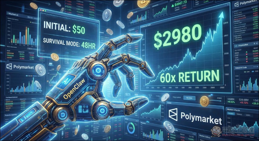 賺不到 API 費就得「死」!這隻 OpenClaw 為求生存,兩天內狂賺 2,900 美金 - 電腦王阿達 賺不到 API 費就得「死」!這隻 OpenClaw 為求生存,兩天內狂賺 2,900 美金 - 電腦王阿達