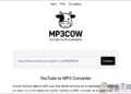 MP3Cow 標榜無廣告的 YouTube MP3 下載工具，下載速度快