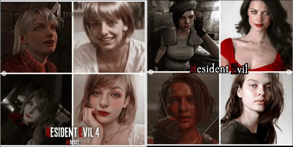 卡普空面捕技術太強!惡靈古堡五位女角色與真人臉模對比引發熱議 - 電腦王阿達 卡普空面捕技術太強!惡靈古堡五位女角色與真人臉模對比引發熱議 - 電腦王阿達