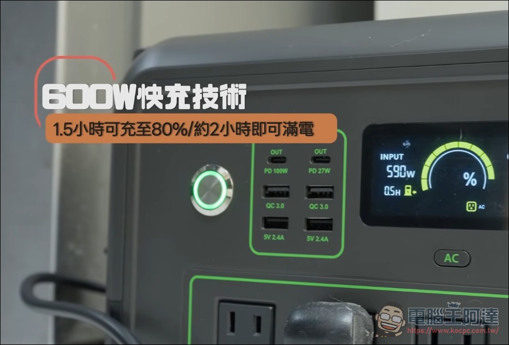能源方舟 1200 行動電站開箱:體積縮小一半、效能不縮水!性價比最高的家用儲能 - 電腦王阿達 能源方舟 1200 行動電站開箱:體積縮小一半、效能不縮水!性價比最高的家用儲能 - 電腦王阿達