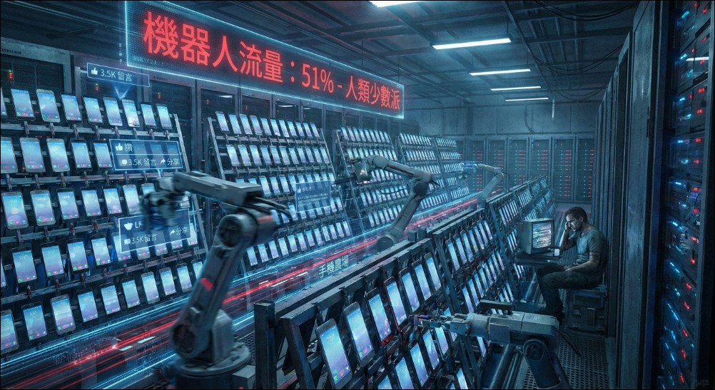 「網際網路死亡論」不再是陰謀論:機器人流量正式突破 51%,人類已成網路上的少數派 - 電腦王阿達 「網際網路死亡論」不再是陰謀論:機器人流量正式突破 51%,人類已成網路上的少數派 - 電腦王阿達