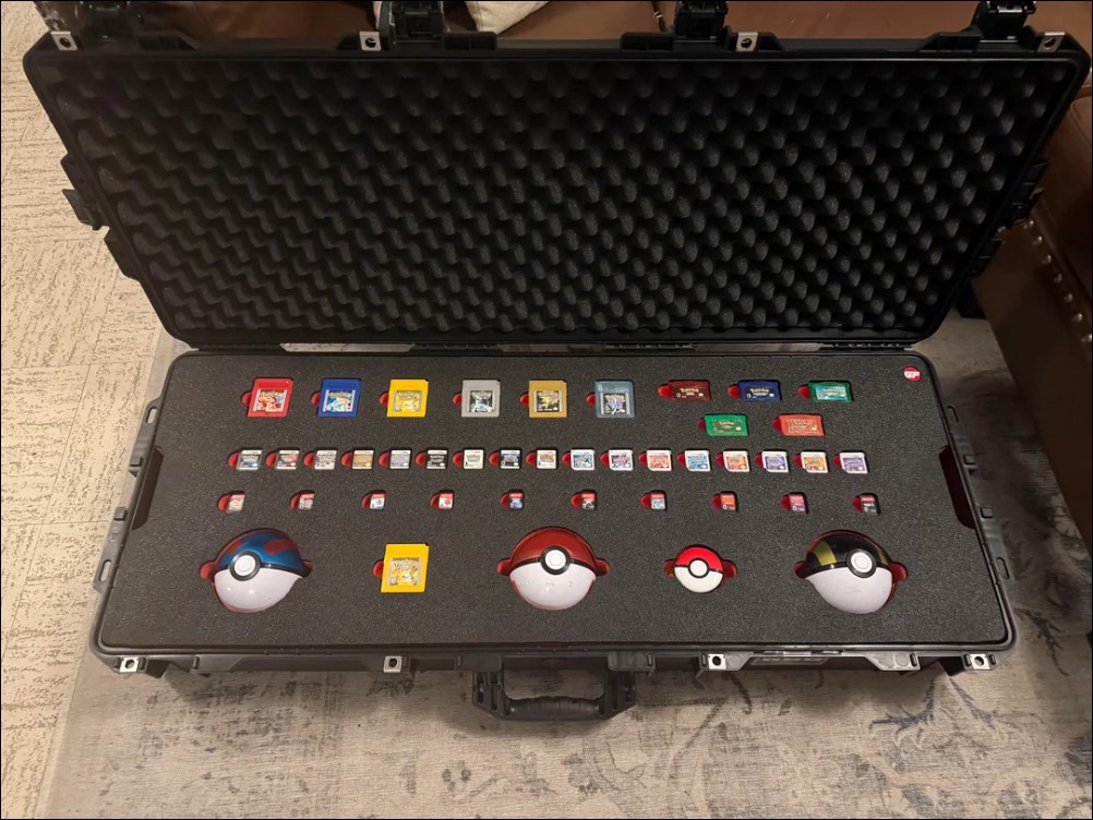 寶可夢狂粉打造「末日儲備箱」PokéPak 從 Game Boy 到 Switch 全世代主機卡匣一箱收藏 - 電腦王阿達