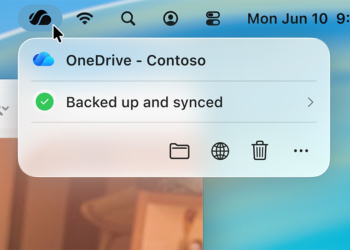Mac 版 OneDrive 終於迎來升級，具備 Liquid Glass 介面和全新活動中心
