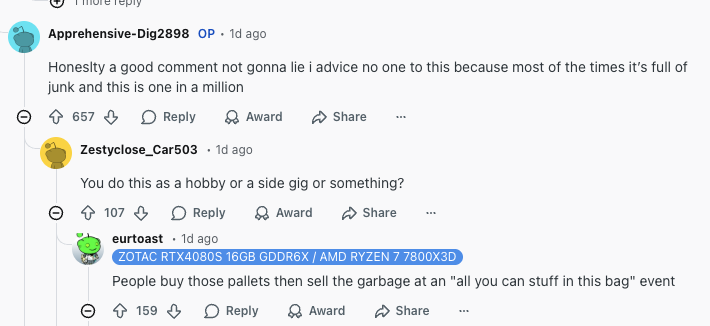 運氣爆棚!網友花 100 美元撿到 40 條 DDR5 RAM,總價超過 20 萬台幣 - 電腦王阿達 運氣爆棚!網友花 100 美元撿到 40 條 DDR5 RAM,總價超過 20 萬台幣 - 電腦王阿達