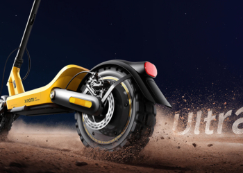 小米 Xiaomi 電動滑板車 6 Ultra 登場！12 吋全地形輪胎、雙搖臂懸吊、TCS 防滑系統，還支援 Apple 尋找功能