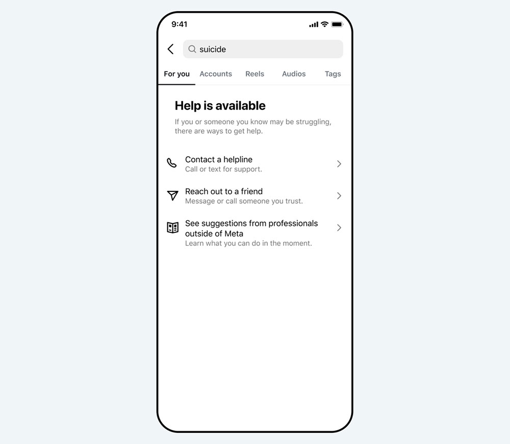 Instagram 新功能可在青少年搜尋自殺、自殘等內容時通知家長 - 電腦王阿達 Instagram 新功能可在青少年搜尋自殺、自殘等內容時通知家長 - 電腦王阿達