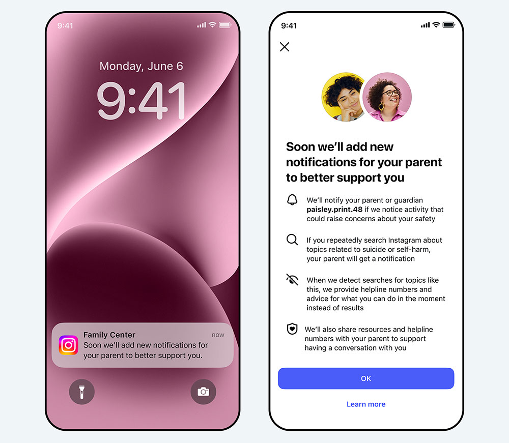 Instagram 新功能可在青少年搜尋自殺、自殘等內容時通知家長 - 電腦王阿達 Instagram 新功能可在青少年搜尋自殺、自殘等內容時通知家長 - 電腦王阿達