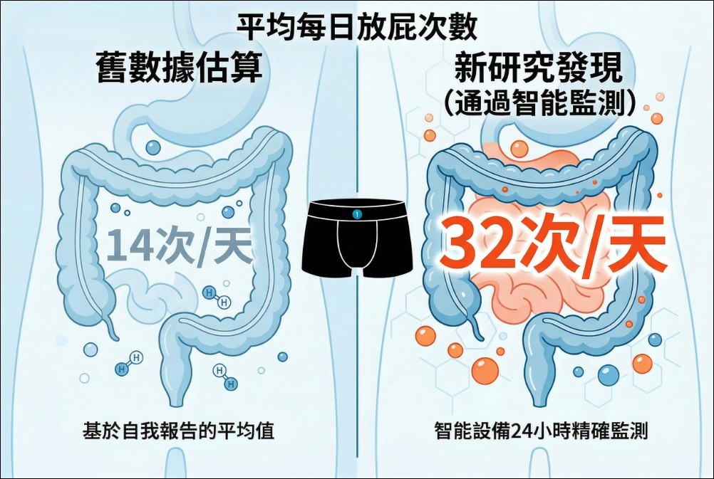科學家研發「智慧內褲」可追蹤放屁次數 健康成人平均每天32次 - 電腦王阿達 科學家研發「智慧內褲」可追蹤放屁次數 健康成人平均每天32次 - 電腦王阿達