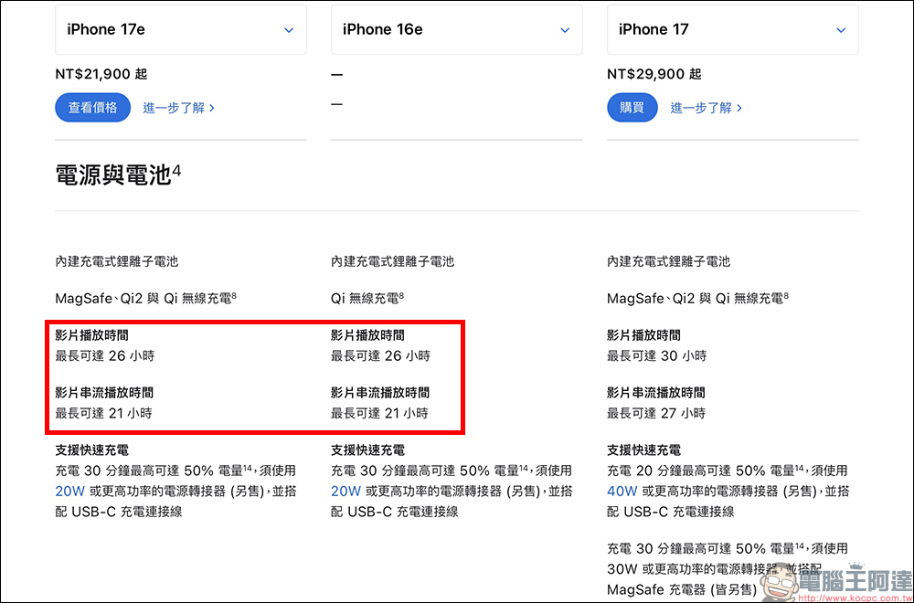 關於 iPhone 17e ,很多人可能忽略的小細節 - 電腦王阿達 關於 iPhone 17e ,很多人可能忽略的小細節 - 電腦王阿達