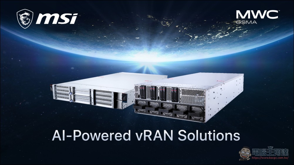 MSI 於 MWC 2026 攜手 NVIDIA 發布 AI-vRAN 解決方案,以單一架構重塑 5G 與未來網路佈局 - 電腦王阿達 MSI 於 MWC 2026 攜手 NVIDIA 發布 AI-vRAN 解決方案,以單一架構重塑 5G 與未來網路佈局 - 電腦王阿達