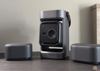 soundcore Nebula P1 投影機開箱｜全球首創分離式喇叭，真正把行動電影院帶著走