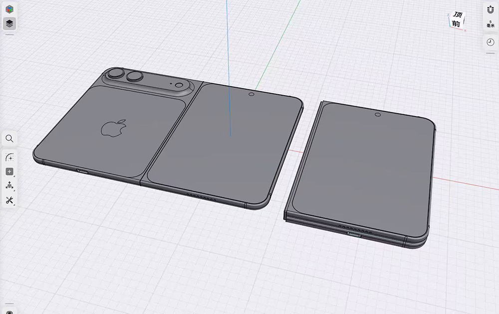 iPhone Fold 最終設計疑似曝光 - 電腦王阿達 iPhone Fold 最終設計疑似曝光 - 電腦王阿達