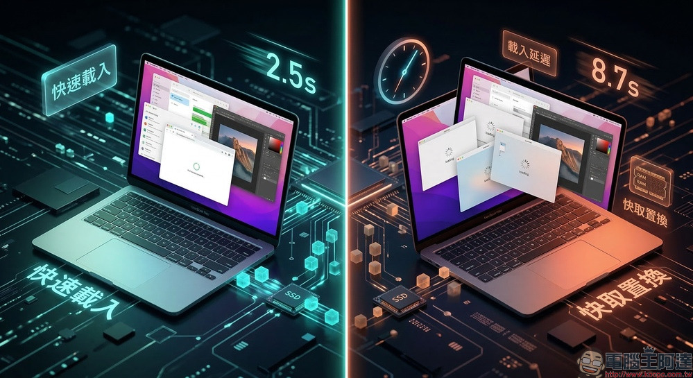 MacBook Neo SSD 讀寫讀寫速度曝光!只有 M5 Max MacBook Pro 的 1/8 - 電腦王阿達 MacBook Neo SSD 讀寫讀寫速度曝光!只有 M5 Max MacBook Pro 的 1/8 - 電腦王阿達