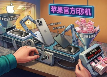 中國無良商家利用蘋果14天無條件退貨政策，買新機偷換副廠螢幕退貨