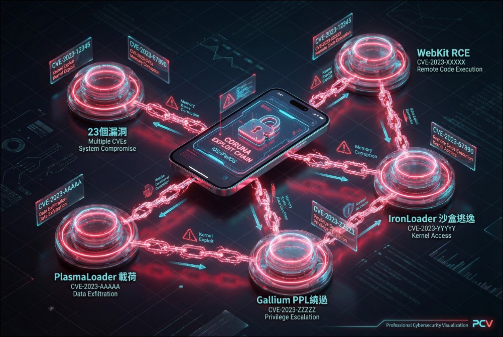 政府級 iOS 漏洞工具「Coruna」外洩,逾 4.2 萬部舊 iPhone 遭入侵:Apple 緊急釋出安全性更新 - 電腦王阿達 政府級 iOS 漏洞工具「Coruna」外洩,逾 4.2 萬部舊 iPhone 遭入侵:Apple 緊急釋出安全性更新 - 電腦王阿達