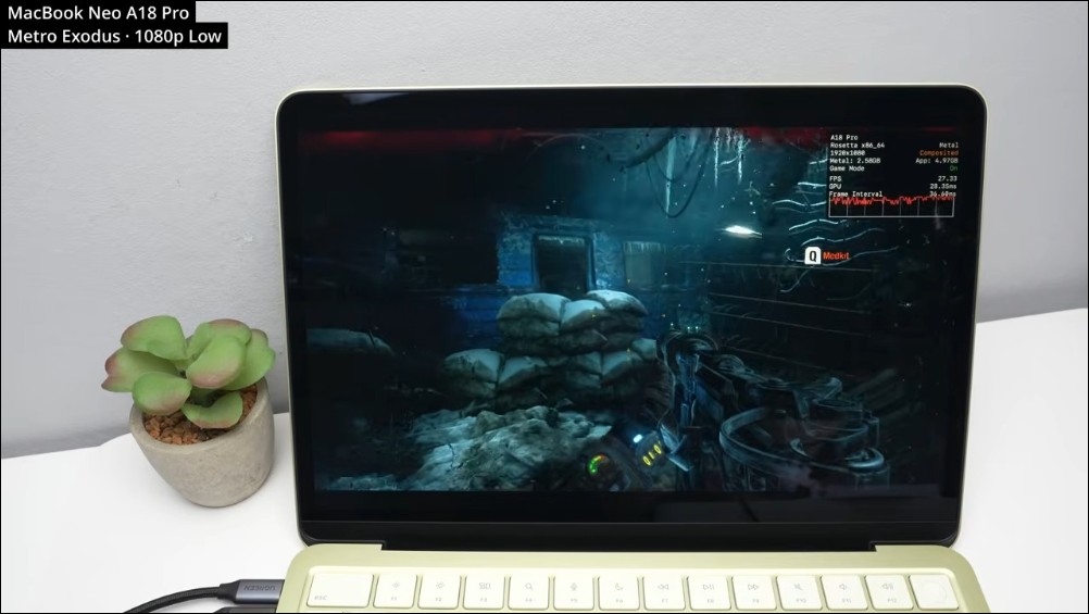 A18 Pro 手機晶片能否順玩電腦 3A 大作?MacBook Neo 20 款遊戲表現實測 - 電腦王阿達 A18 Pro 手機晶片能否順玩電腦 3A 大作?MacBook Neo 20 款遊戲表現實測 - 電腦王阿達