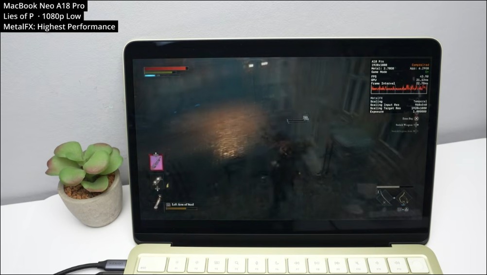 A18 Pro 手機晶片能否順玩電腦 3A 大作?MacBook Neo 20 款遊戲表現實測 - 電腦王阿達 A18 Pro 手機晶片能否順玩電腦 3A 大作?MacBook Neo 20 款遊戲表現實測 - 電腦王阿達