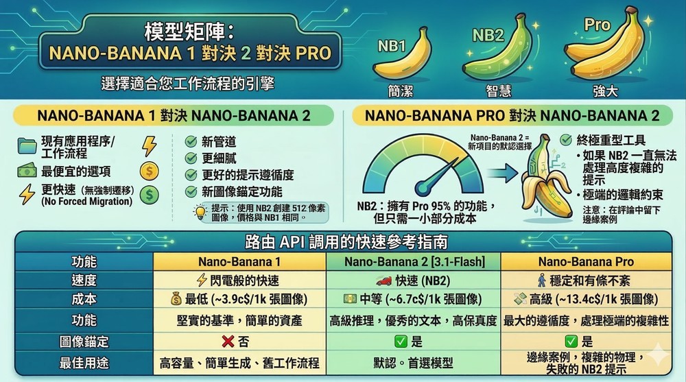 Google 教你怎麼選:Nano Banana、Nano Banana 2、Nano Banana Pro 差別整理 - 電腦王阿達 Google 教你怎麼選:Nano Banana、Nano Banana 2、Nano Banana Pro 差別整理 - 電腦王阿達