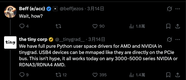 Mac mini AI 算力大升級!國外 AI 新創成功外接 NVIDIA / AMD 顯卡 - 電腦王阿達 Mac mini AI 算力大升級!國外 AI 新創成功外接 NVIDIA / AMD 顯卡 - 電腦王阿達