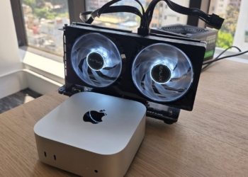 Mac mini AI 算力大升級！國外 AI 新創成功外接 NVIDIA / AMD 顯卡
