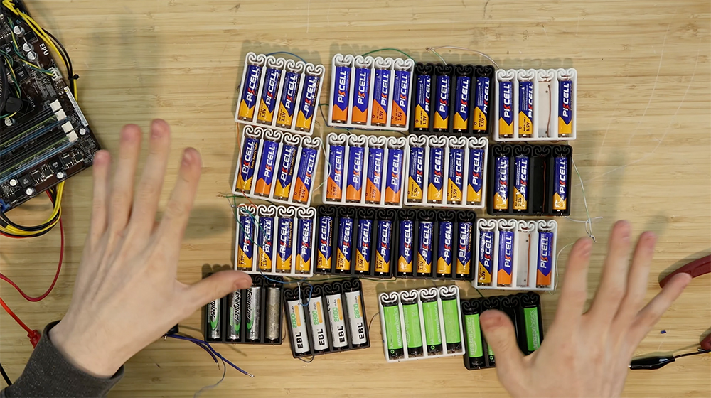 64 顆 AA 電池也能開 PC?YouTuber 實測續航與電費成本超驚人 - 電腦王阿達 64 顆 AA 電池也能開 PC?YouTuber 實測續航與電費成本超驚人 - 電腦王阿達