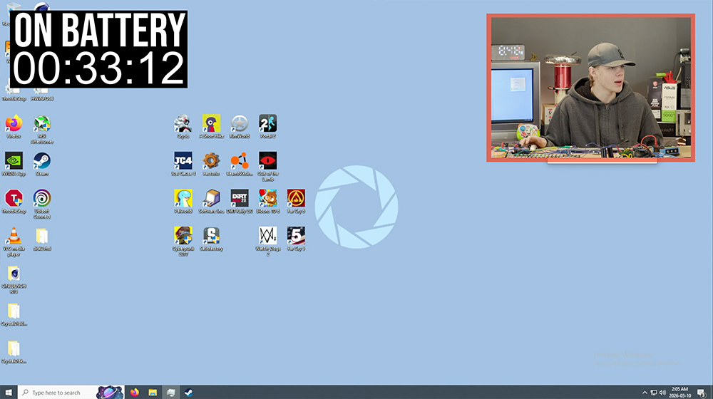 64 顆 AA 電池也能開 PC?YouTuber 實測續航與電費成本超驚人 - 電腦王阿達 64 顆 AA 電池也能開 PC?YouTuber 實測續航與電費成本超驚人 - 電腦王阿達
