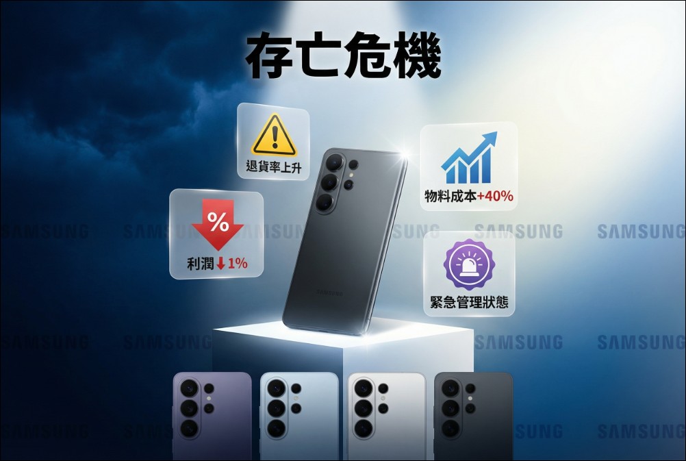 求別退貨!三星 Galaxy S26 Ultra 祭出 250 美元「挽留費」,行動部門陷入 1% 利潤保衛戰 - 電腦王阿達 求別退貨!三星 Galaxy S26 Ultra 祭出 250 美元「挽留費」,行動部門陷入 1% 利潤保衛戰 - 電腦王阿達