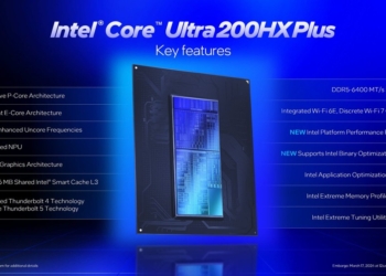 Intel 推出 Core Ultra 200HX Plus 系列筆電 CPU！同架構但效能再提升，遊戲最高 +24%
