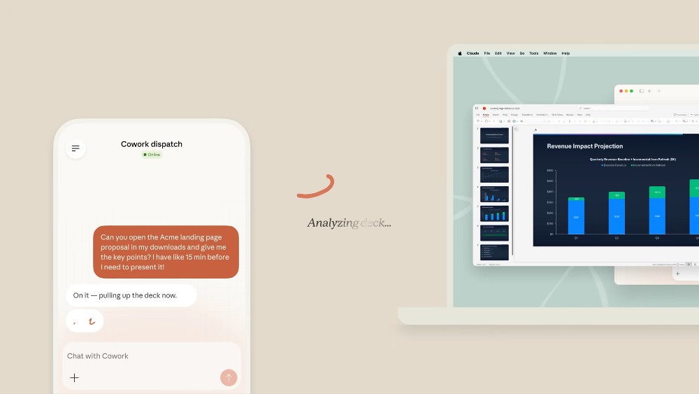 Claude 現在可以讓你在手機上叫 AI 操控 Mac 了! 全新「Dispatch」功能登場 - 電腦王阿達 Claude 現在可以讓你在手機上叫 AI 操控 Mac 了! 全新「Dispatch」功能登場 - 電腦王阿達