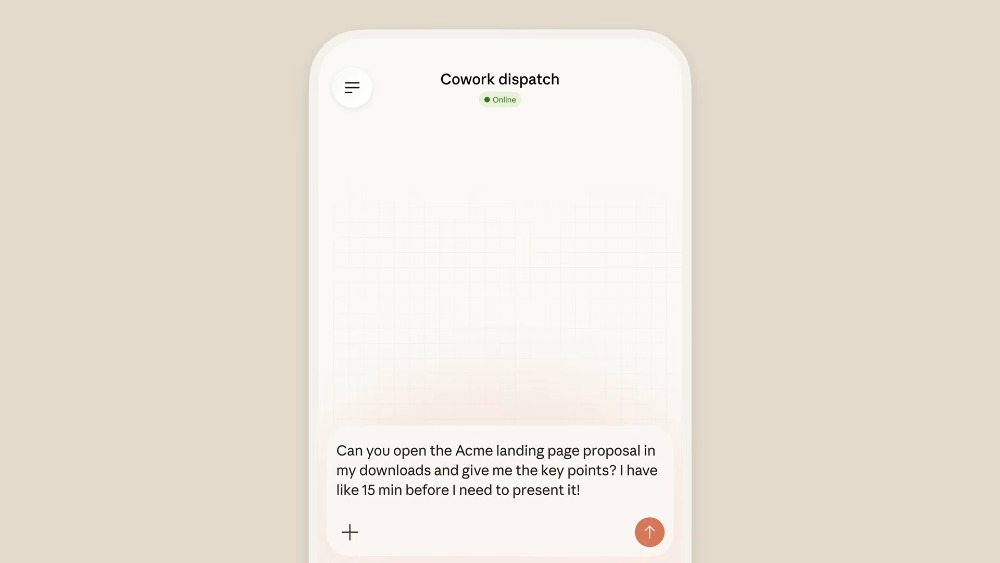 Claude 現在可以讓你在手機上叫 AI 操控 Mac 了! 全新「Dispatch」功能登場 - 電腦王阿達 Claude 現在可以讓你在手機上叫 AI 操控 Mac 了! 全新「Dispatch」功能登場 - 電腦王阿達
