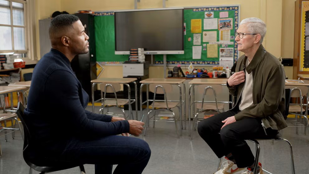 庫克接受《早安美國》專訪:談AI、關稅、6000 億美元投資與是否退休傳聞 - 電腦王阿達 庫克接受《早安美國》專訪:談AI、關稅、6000 億美元投資與是否退休傳聞 - 電腦王阿達