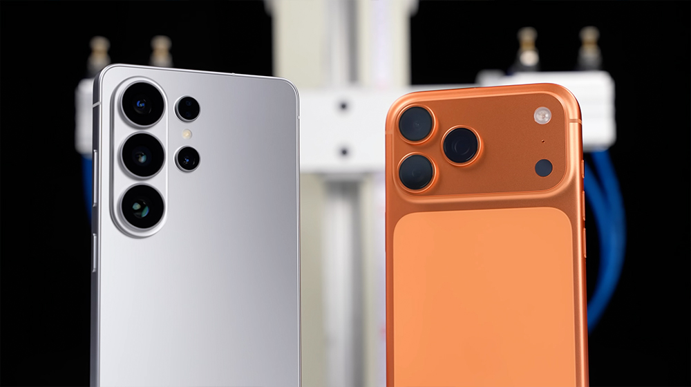 iPhone 17 Pro Max 對決 Galaxy S26 Ultra 跌落測試,最後結果超意外 - 電腦王阿達 iPhone 17 Pro Max 對決 Galaxy S26 Ultra 跌落測試,最後結果超意外 - 電腦王阿達