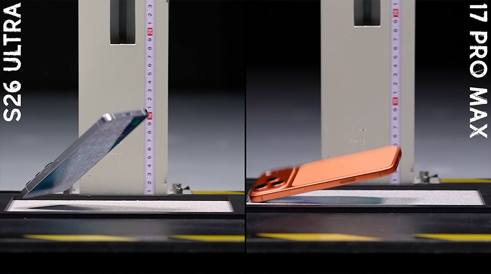 iPhone 17 Pro Max 對決 Galaxy S26 Ultra 跌落測試,最後結果超意外 - 電腦王阿達 iPhone 17 Pro Max 對決 Galaxy S26 Ultra 跌落測試,最後結果超意外 - 電腦王阿達