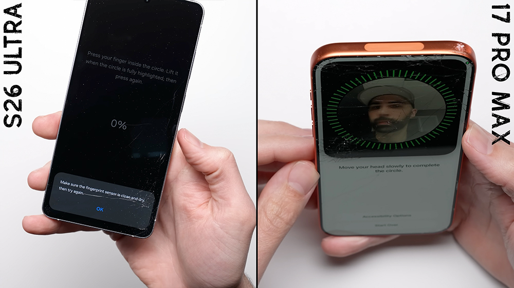 iPhone 17 Pro Max 對決 Galaxy S26 Ultra 跌落測試,最後結果超意外 - 電腦王阿達 iPhone 17 Pro Max 對決 Galaxy S26 Ultra 跌落測試,最後結果超意外 - 電腦王阿達