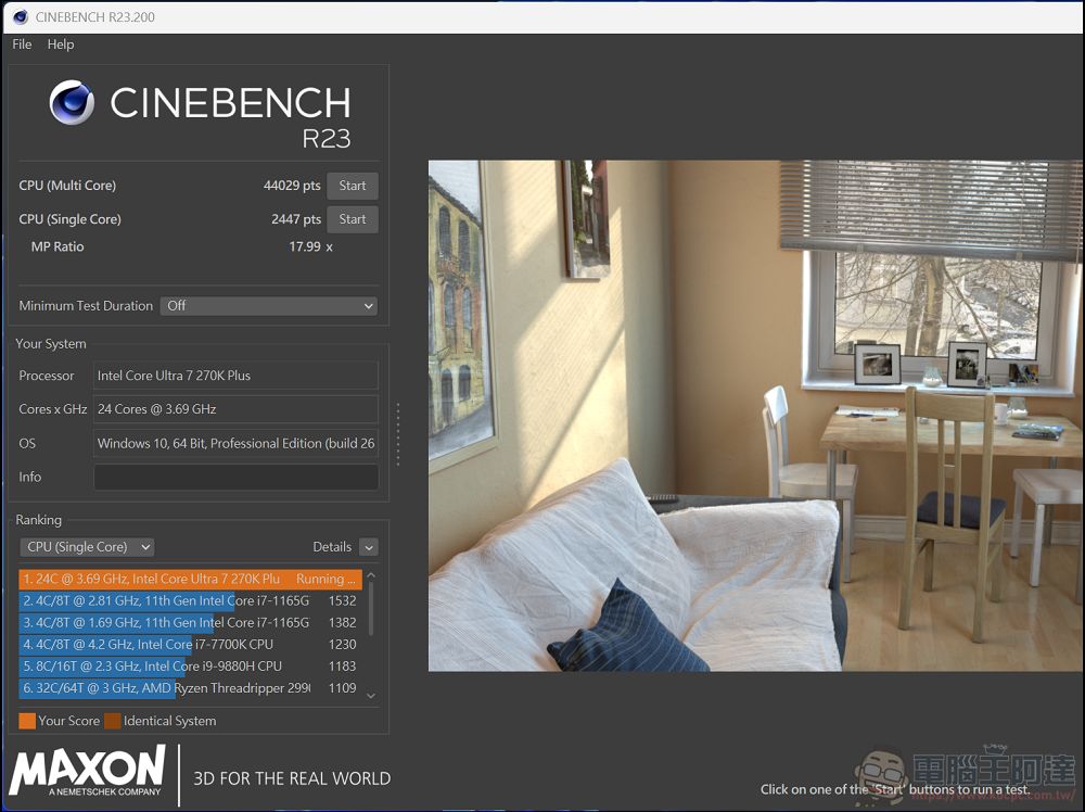 加遊戲效能不加價!Intel Core Ultra 7 270K Plus & Ultra 5 250K Plus 效能實測 - 電腦王阿達 加遊戲效能不加價!Intel Core Ultra 7 270K Plus & Ultra 5 250K Plus 效能實測 - 電腦王阿達