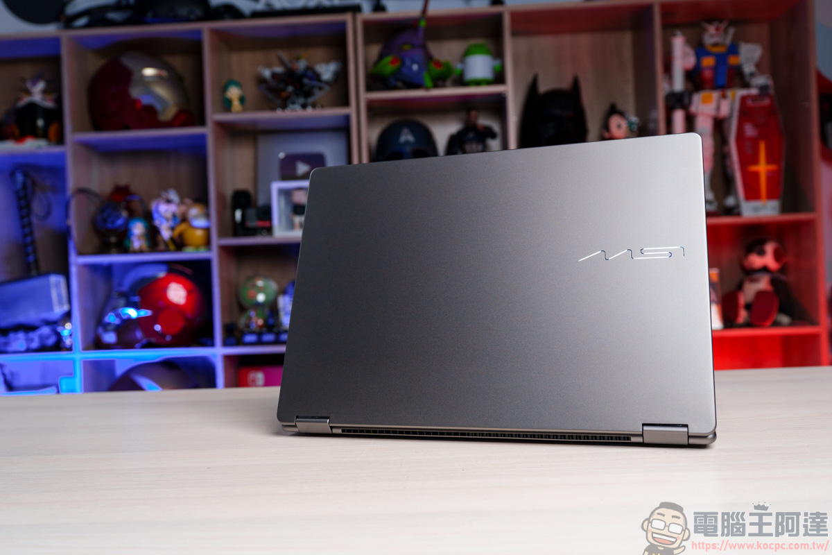 內顯直逼獨顯效能!MSI Prestige 14 Flip AI+ 實測:Panther Lake 處理器讓 3A 大作也能帶著走 - 電腦王阿達 內顯直逼獨顯效能!MSI Prestige 14 Flip AI+ 實測:Panther Lake 處理器讓 3A 大作也能帶著走 - 電腦王阿達