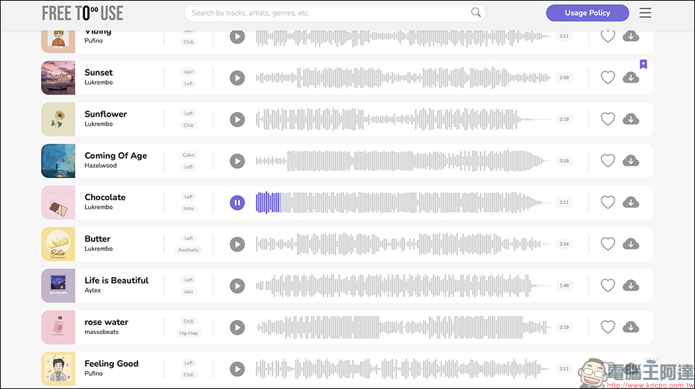 創作者必收音樂平台!Free To Use 上千首免版稅音樂免費下載,一站搞定背景音樂 - 電腦王阿達 創作者必收音樂平台!Free To Use 上千首免版稅音樂免費下載,一站搞定背景音樂 - 電腦王阿達