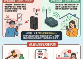 偷裝「訊號遮蔽器」或「訊號強波器」最高將罰20萬，可以合法申請安裝嗎?